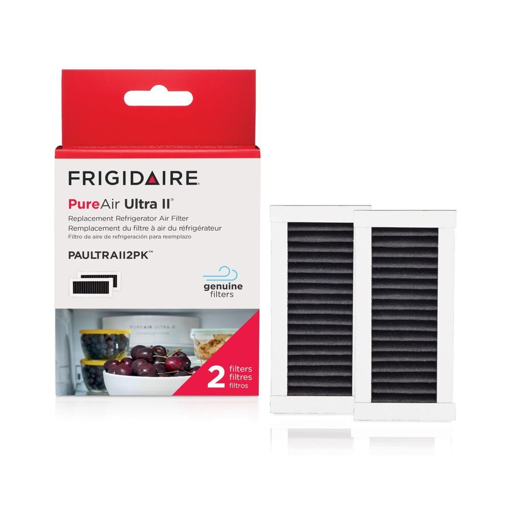 FRIGIDAIRE Pure Air Ultra II Appliance Air Filter  3.8  x 1.8 -  Pack of 2